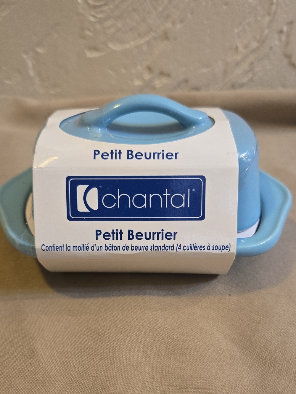 Chantal Petit Beurrier Butter Dish - Light Blue